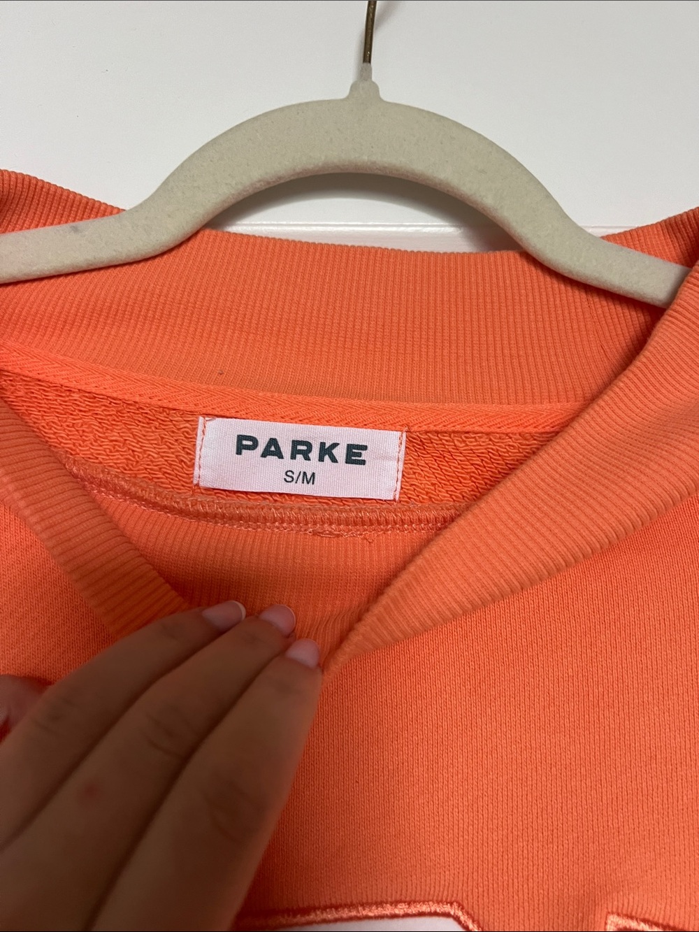 PARKE Orange Mockneck - Picture 6 of 6